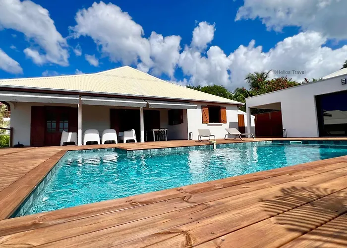 Blue Garden, Grande Villa 4 Chambres, Piscine Et Magnifique Vue Mer Deshaies