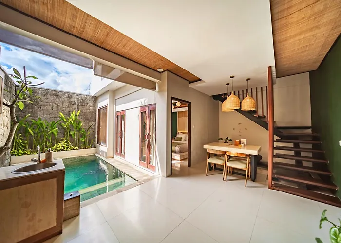 Azula Cozy Royal 2 Bedroom Private Pool Villa With Jacuzzi Legian