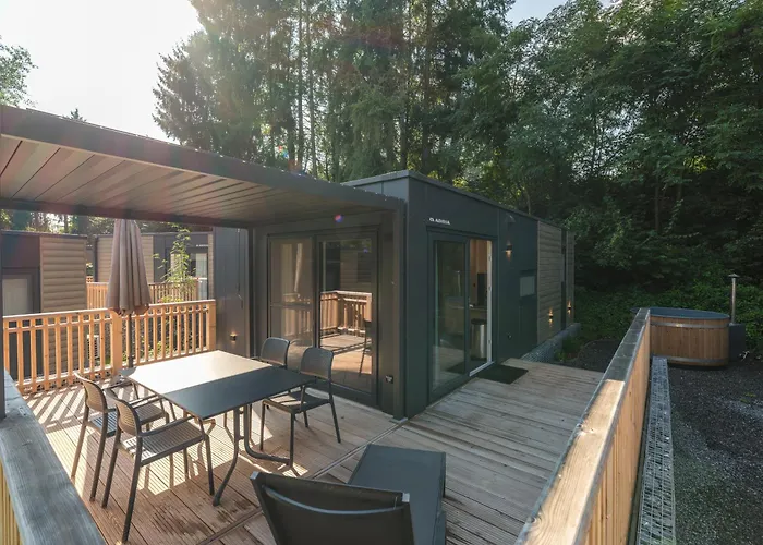 Moezel Lodge mit Hot Tub | 4 Personen Tandel