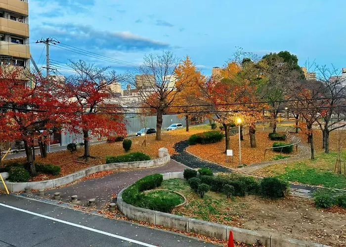 Sakura Retreat 2-近难波日本桥-全新一户建3层独立豪华别墅-提供免费停车位-阳台可烧烤-4卧2卫2浴-10人入住可-Jr环状线芦原桥站步行3分钟 Ōsaka