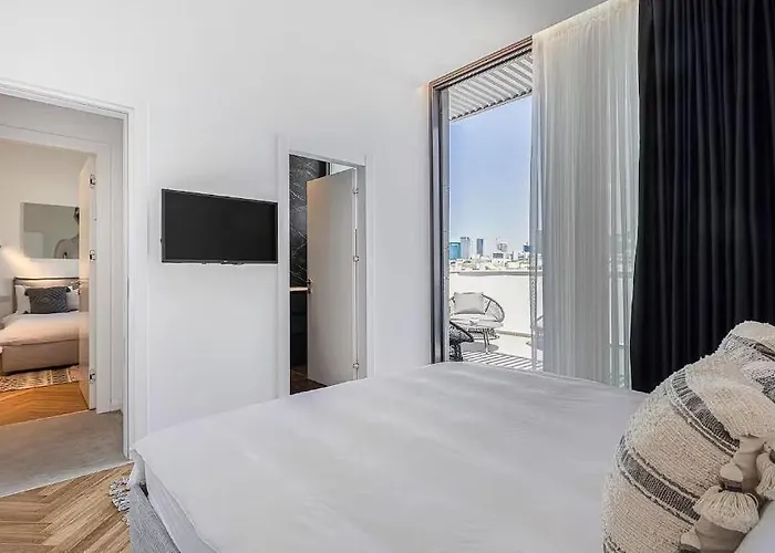 Just 2 Mins Walking From The Best Beaches In Tel Aviv !