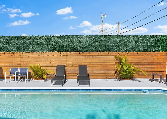 Oakland Oasis 4Bdheated Poolspa5Min To Beach Fort Lauderdale