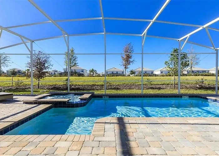 9Br Luxury Villa Private Pool Near Disney Kissimmee