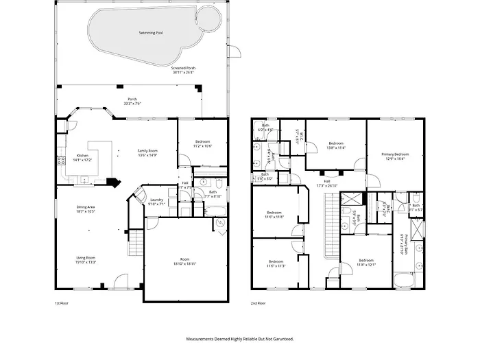 6 Bedroom Home, Themed Rooms, Private Pool, Windsor Hills By Blue Sky Villas Orlando