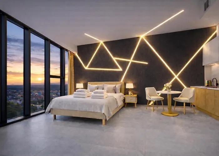 Hanza Tower GOLDEN SKY 24 SPA&POOL Stettin