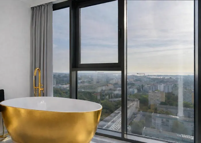 Hanza Tower GOLDEN SKY 24 SPA&POOL Stettin