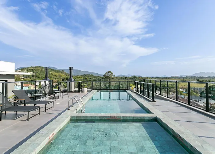 Wi-Fi 1000Mb | Piscina No Rooftop #Cha07 Florianópolis