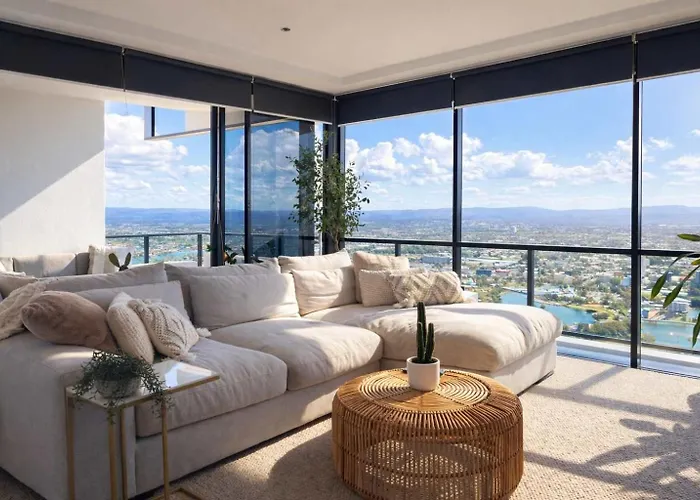 L54 Sky Ocean View Apt Heated Pool Gold Coast