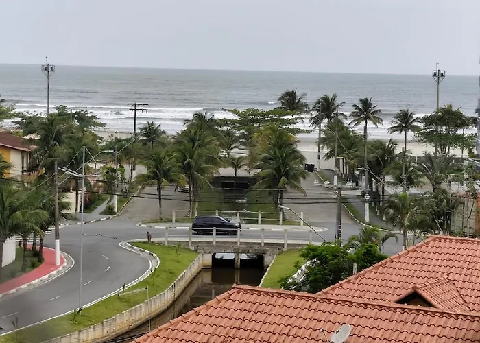 Apartamento Com Vista Para O Mar Perto Do Centro De Bertioga