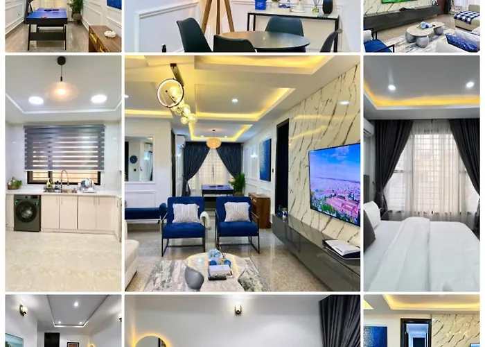 Spacious 3 Bedroom In Lekki With Wifi And 24 X 7 Power