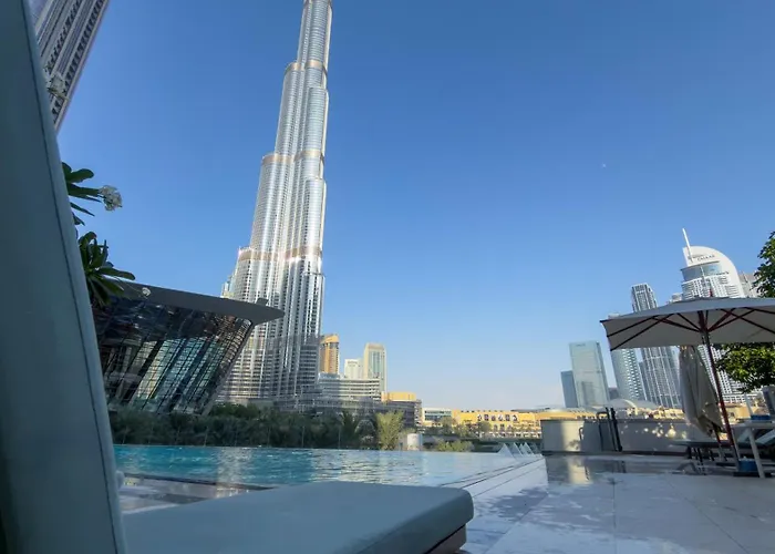 Brand New 1Br - Burj View - Infinity Pool - Dubai Mall