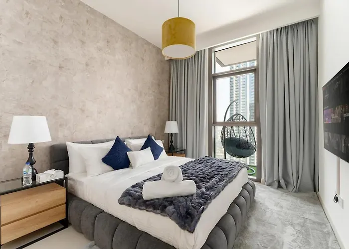 3Min To Dubai Mall And Burj Khalifa, Luxury 1B And Amenities