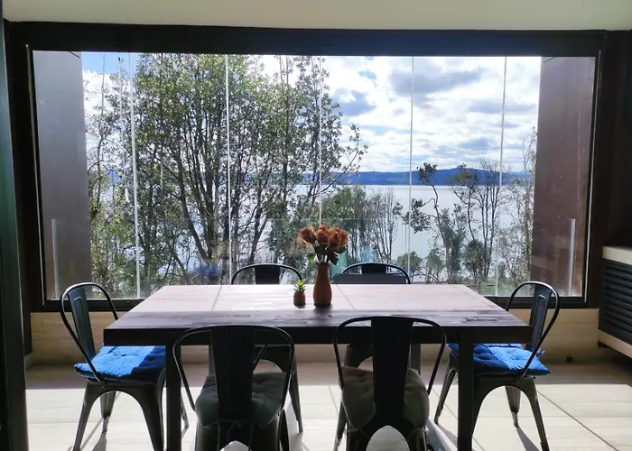 Departamento Con Acceso Directo A Una Playa Exclusiva Villarrica