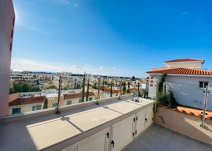 Ferienwohnung Sea View Penthouse Elysia Park Paphos