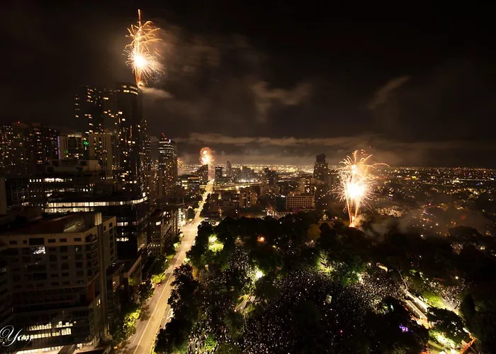 Perfect Fireworks & Victoria Market Melbourne City