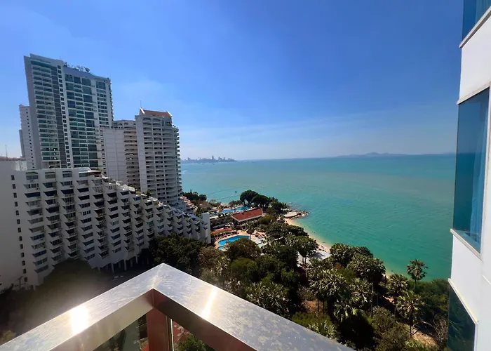 The Palm Wongamat 2Br Beachfront Apartment 15Th Floor Sea View Pattaya