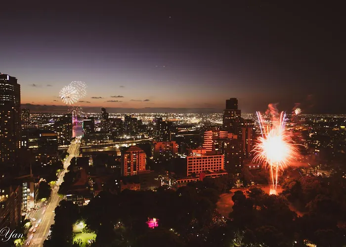 Perfect Fireworks & Victoria Market Melbourne City