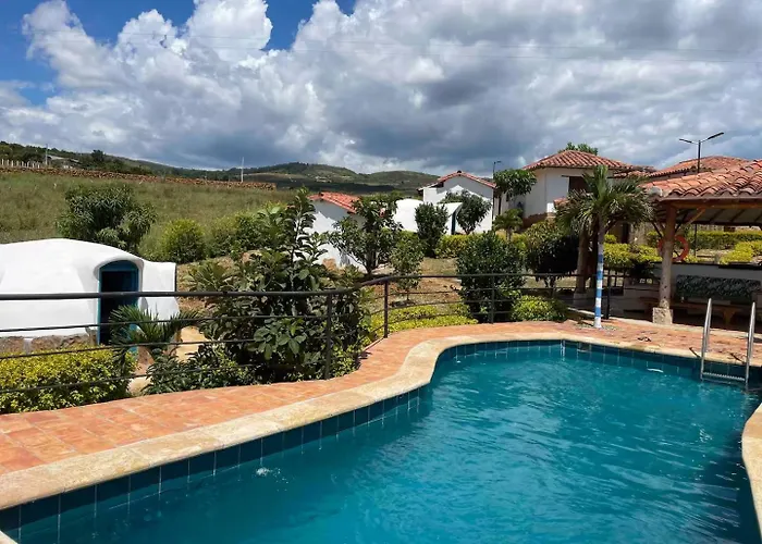 Ferienwohnung Glamping De Ensueno Con Piscina En Barichara