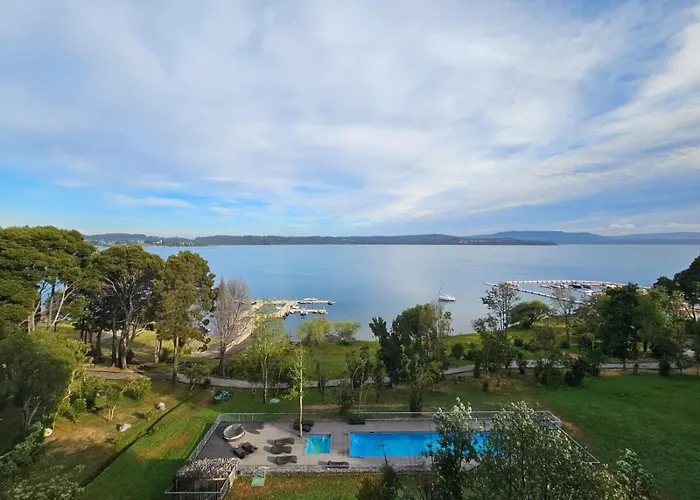 Departamento Con Acceso Directo A Una Playa Exclusiva Villarrica