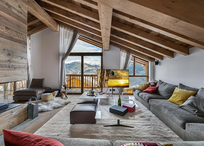 Chalet Neuf Contemporain A Courchevel, 5 Chambres, Jacuzzi, 10 Adultes + 4 Enfants - Fr-1-562-1