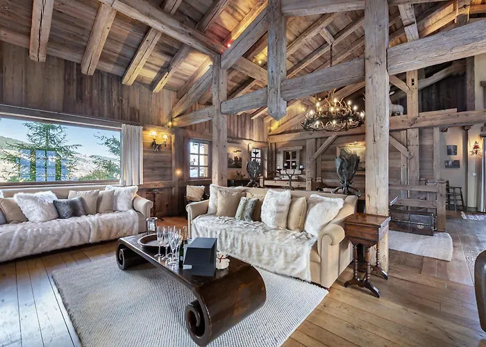 Chalet Montagnard A Rochebrune Avec Jacuzzi, Sauna, 6 Chambres, Proche Des Pistes, Accueil 12 Pers - Fr-1-569-37 Megève