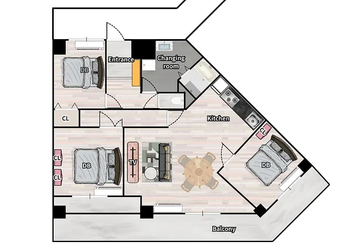 Lij Stay Umeda North 3Bedrooms Ōsaka