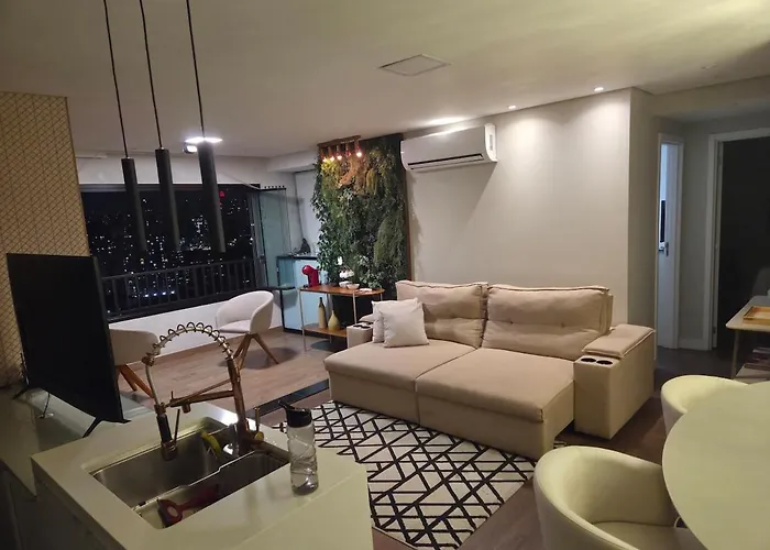 Ferienwohnung 180° View Of Sao Paulo And Brazil'S Infinity Pool!