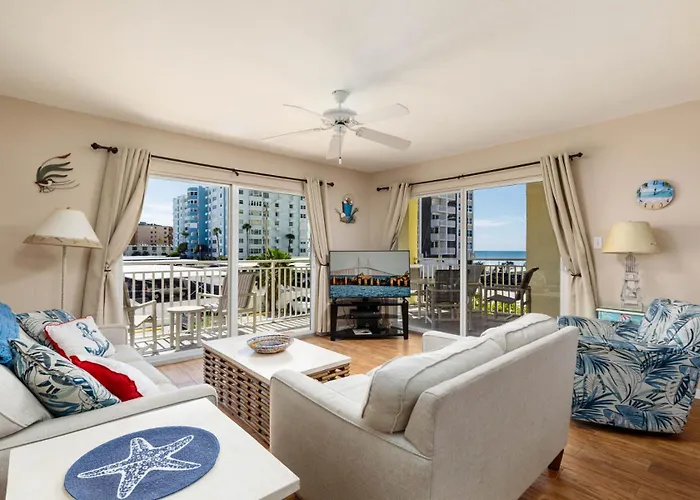 Heated Poolspa - Beachside Sleeps 10 Balcony 101 St. Pete Beach