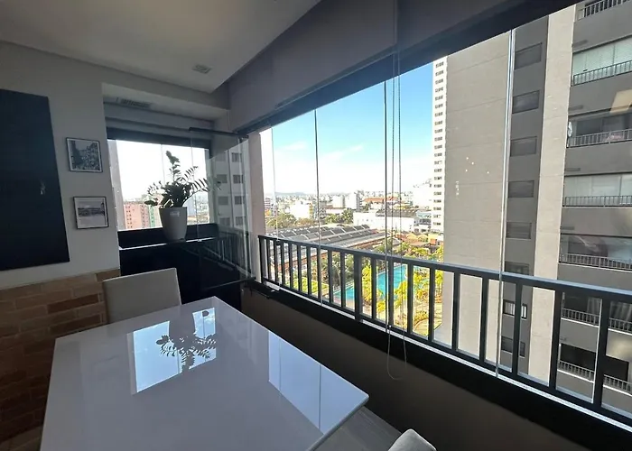 Sp Paradise - Apto Com Vista Para Resort São Paulo