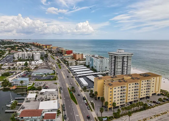 Heated Poolspa - Beachside Sleeps 10 Balcony 101 St. Pete Beach