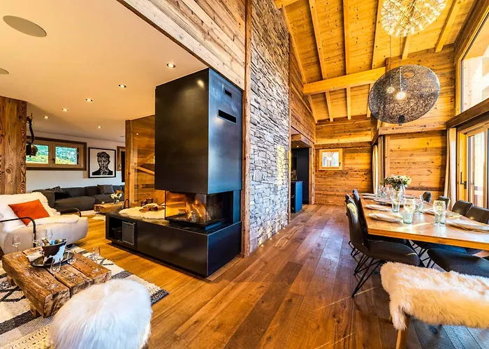 Chalet 5* Avec Sauna, Jacuzzi, Proche Ski - Fr-1-598-66 Les Gets