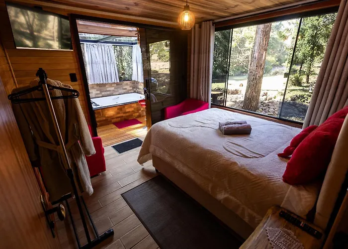 Cabana Pequeno Bosque Refugio Das Aguas São Joaquim