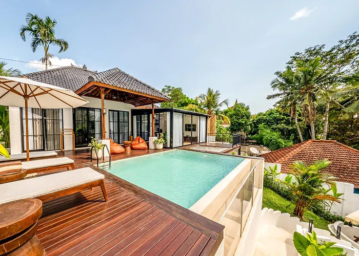 Oasis Villa By Dh - Quiet Jungle Escape In Ubud With Garden And Open-Air Bath