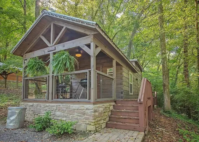 Apollonie Cabin Lookout Mountain Hot Tub Chattanooga