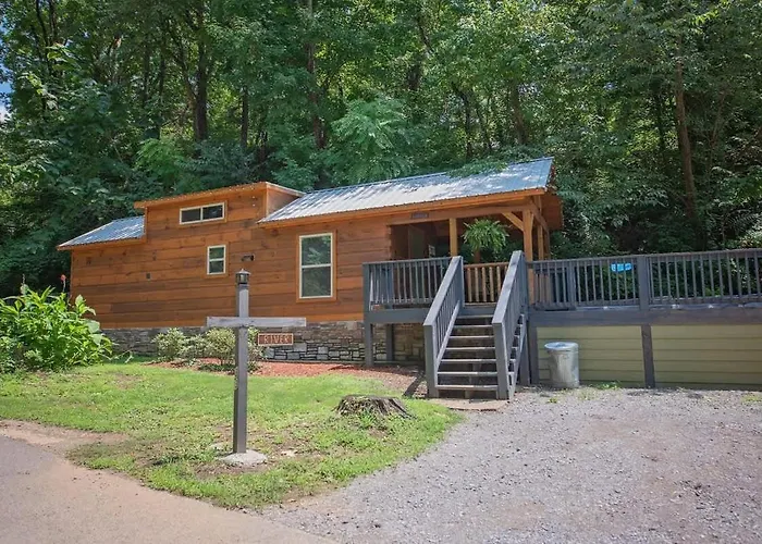 River Cabin Hot Tub & Swim Spa Near Downtown Chattanooga