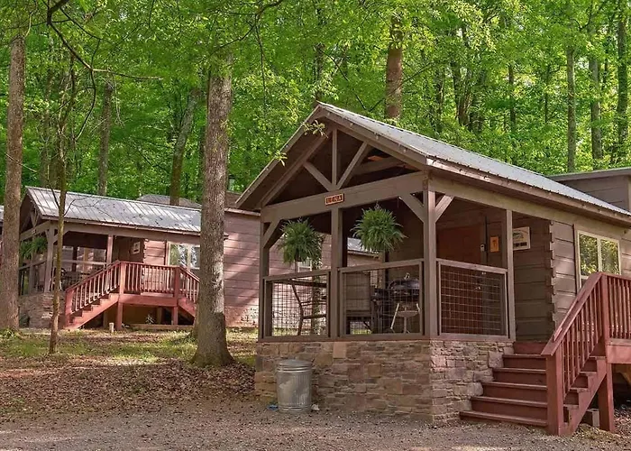 Lena Cabin Wooded Tiny Cabin - Hot Tub Chattanooga