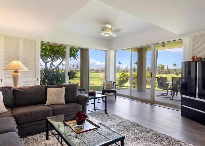Condo With Golf Views Pool & Hot Tub Waikoloa