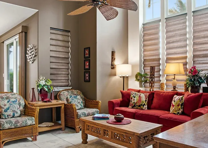 Villa Townhouse With Pool & Golf Course Views Waikoloa