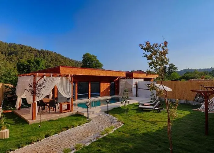 Detached Villa With Private Pool In Goecek Inlice Fethiye