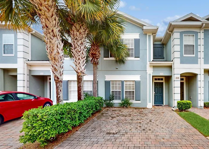 Gated-Entry Townhome, With Shared Pool, Central Ac, Near Theme Parks Kissimmee