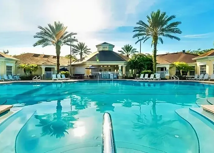 Resort Condo With Pools, Hot Tub, Game Room, Tennis, Gym, Balcony, Ac, & W/D Kissimmee