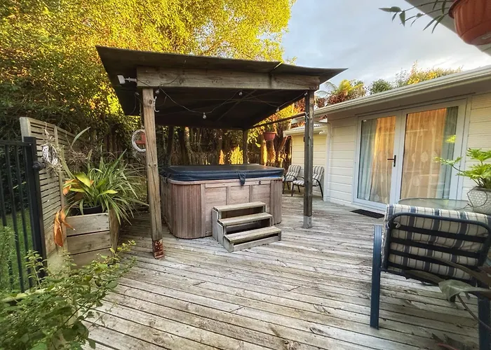 Secluded Room With A Spa Bath On A Private Terrace Rotorua