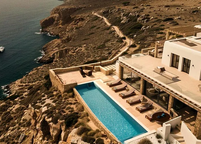 Villa Casa Thalia In Mykonos For 12Gst Agios Ioannis Diakoftis