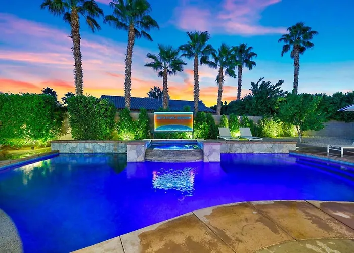 Vacation Home - 0.4 Acre- Indio Sapphire Oasis With Game Room