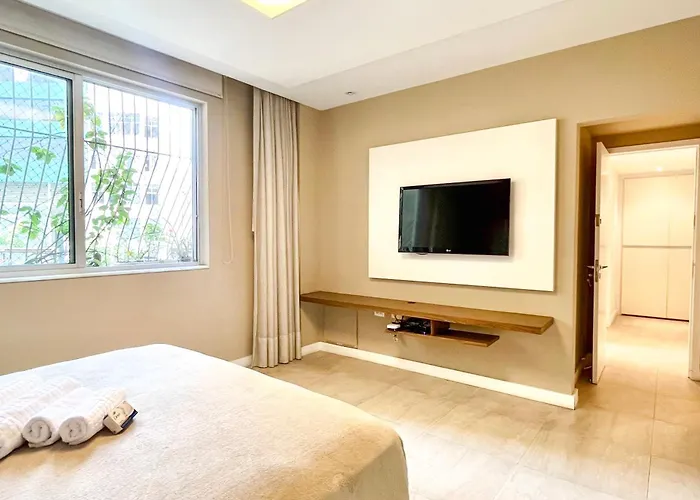 Quartos Confortaveis E Silenciosos Em Botafogo - 5 Min Metro Com Ar Condicionado E Wi-Fi Rio de Janeiro