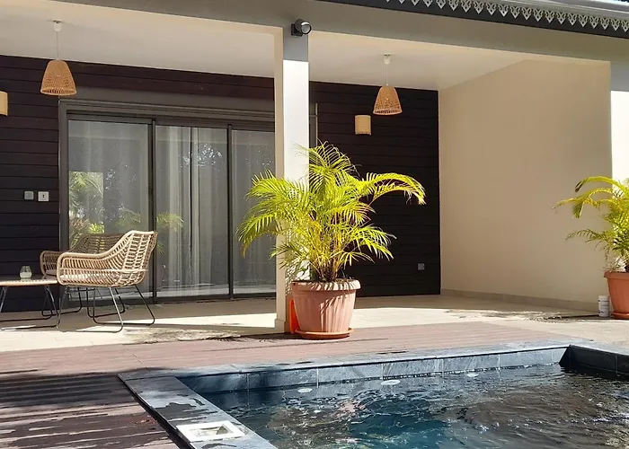 Villa Avec Spa Privatif Et Terrasse A Saint-Philippe - Fr-1-786-47
