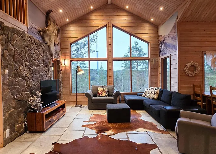 Villa Kotkanpesae 1 - 12Hloe, Himos Laensihuippu Ski-Inout Jämsä