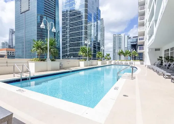 Beautiful New 1Br Brickell Suite-Parking-Sleeps 4 Miami