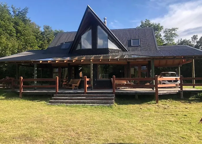 Cabanas Martina Bungalows 3 Con Vista A Volcanes L Frente Al Lago Llanquihue L Piscina Temperada Y Tinaja Tv Y Wifi L Hasta 6 Personas La Ensenada