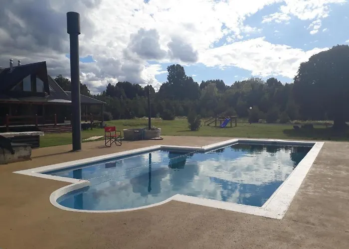 Cabanas Martina Bungalows Con Vista A Volcanes L Frente Al Lago Llanquihue L Piscina Temperada Y Tinaja Tv Y Wifi L Hasta 6 Personas La Ensenada